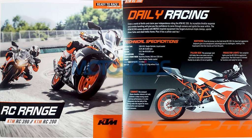 2017 KTM RC 390 India