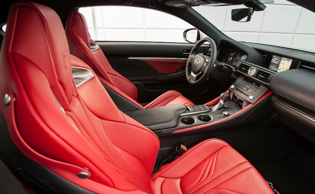 2017 Lexus RC-F Racing Seats