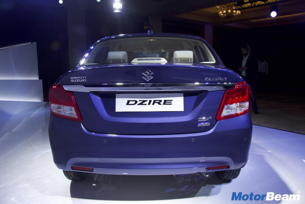 2017 Maruti DZire Rear