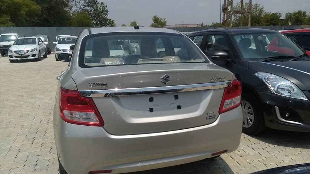 2017 Maruti DZire VXi and VDi Rear