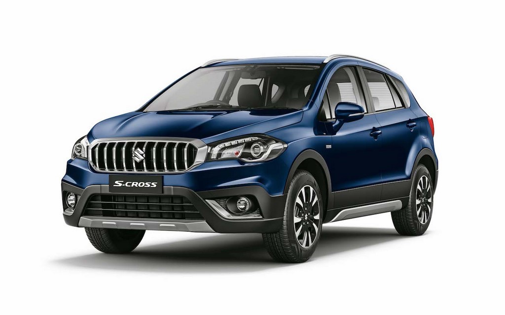 2017 Maruti S-Cross Facelift Front And Side