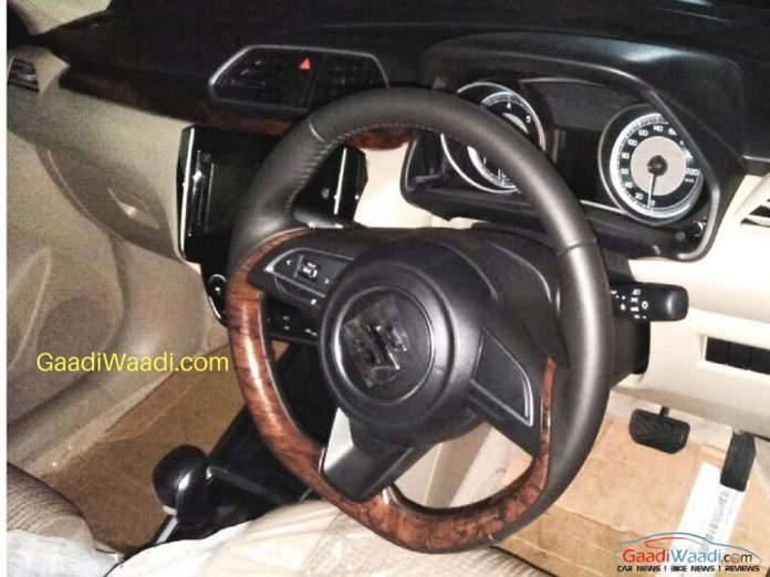 2017 Maruti Swift DZire Front Dashboard