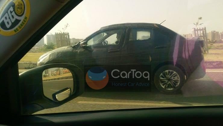 2017 Maruti Swift DZire Spied