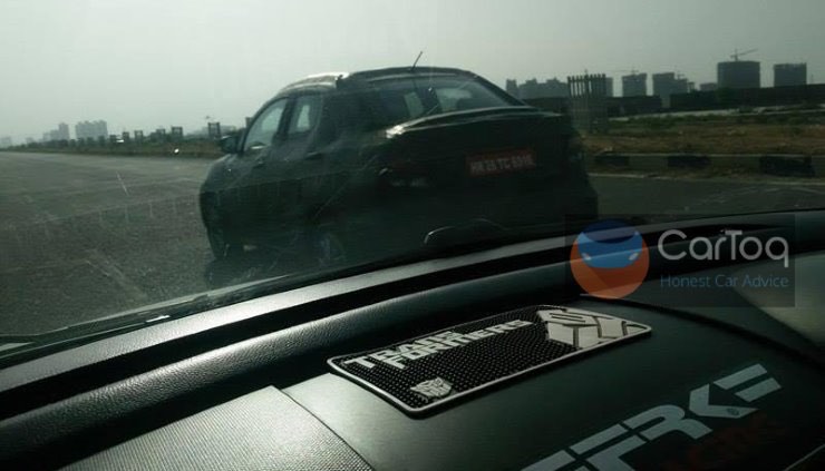 2017 Maruti Swift DZire Spotted Testing