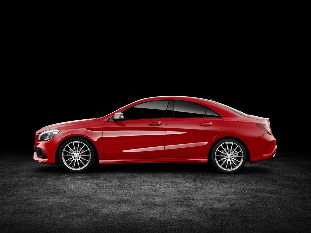 2017 Mercedes CLA Side
