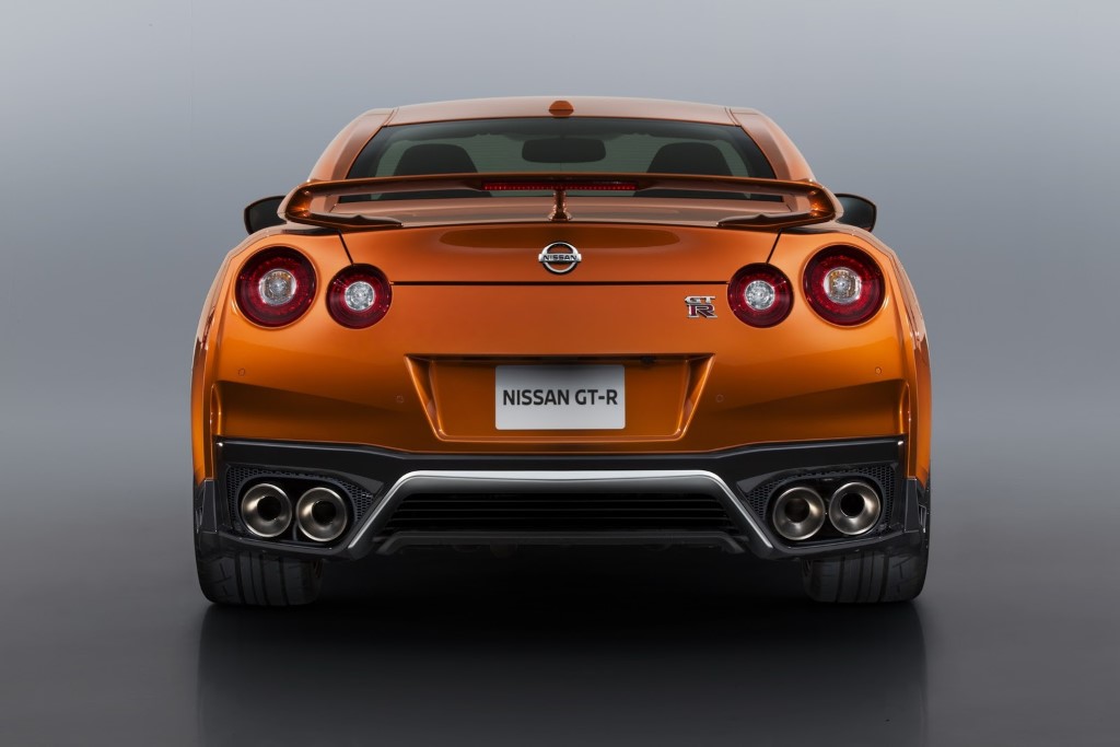 2017 Nissan GT-R Rear