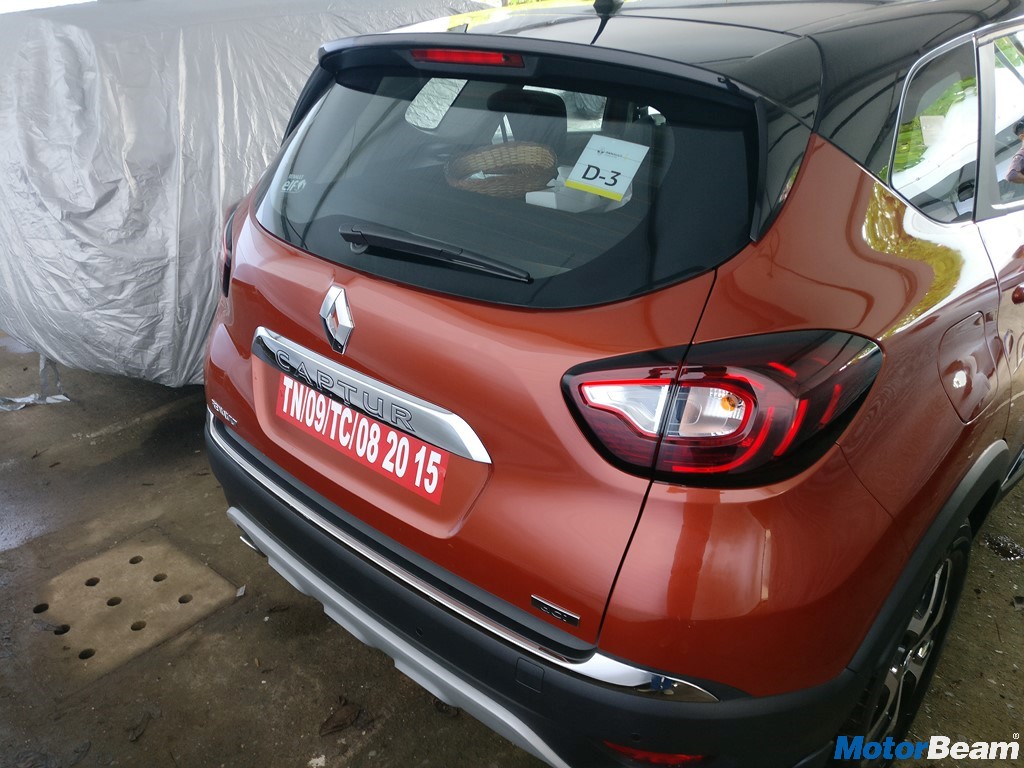 2017 Renault Captur Rear