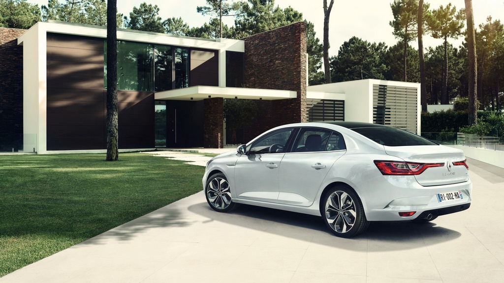 2016 Renault Megane car blueprint