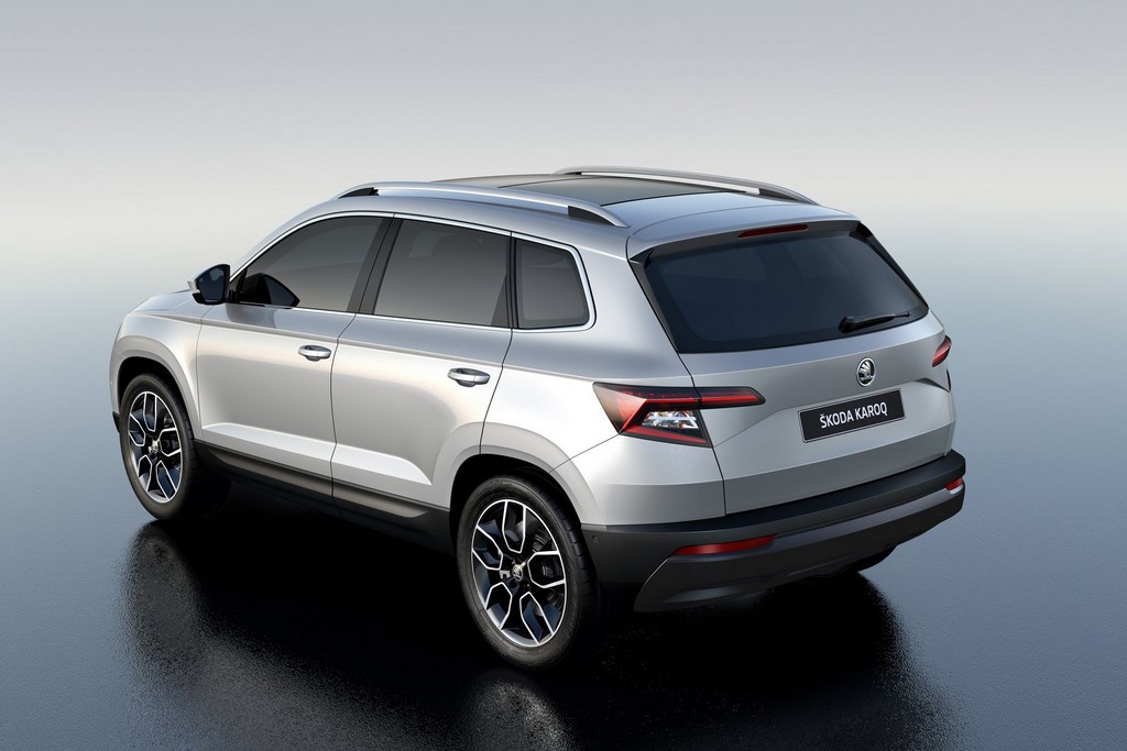 2017 Skoda Karoq SUV Rear