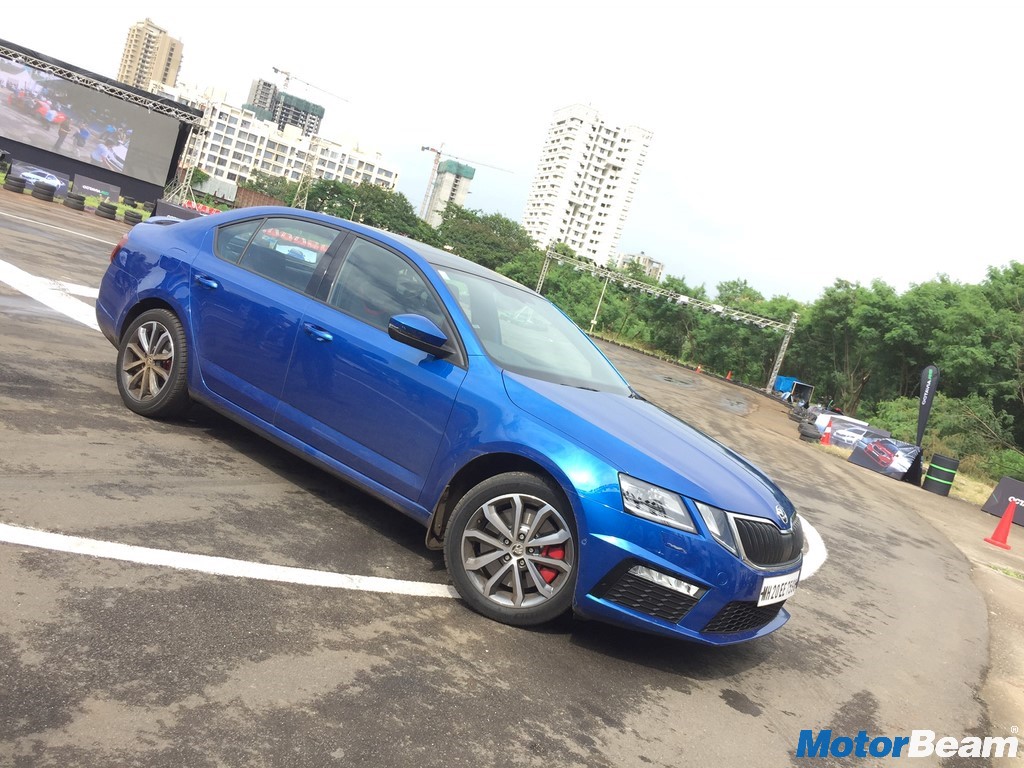 2017 Skoda Octavia RS Front Three Quarter