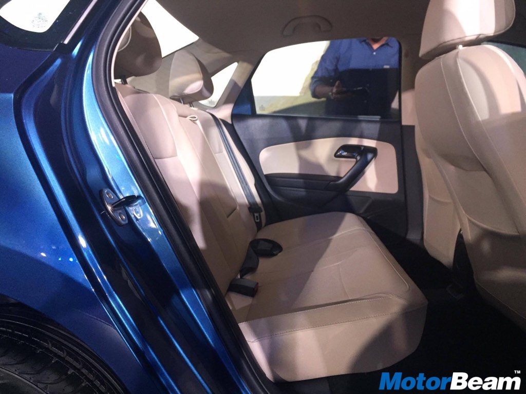 2017 Skoda Rapid Facelift Leg Room