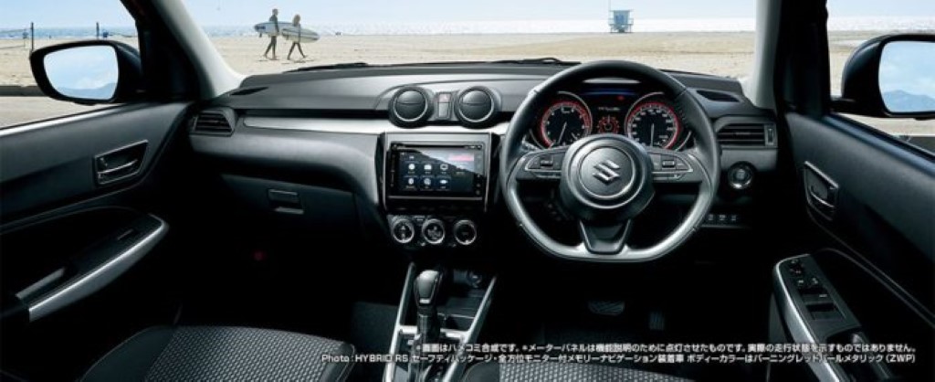 2017 Suzuki Swift Interior