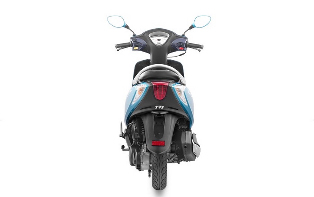 2017 TVS Scooty Zest Rear