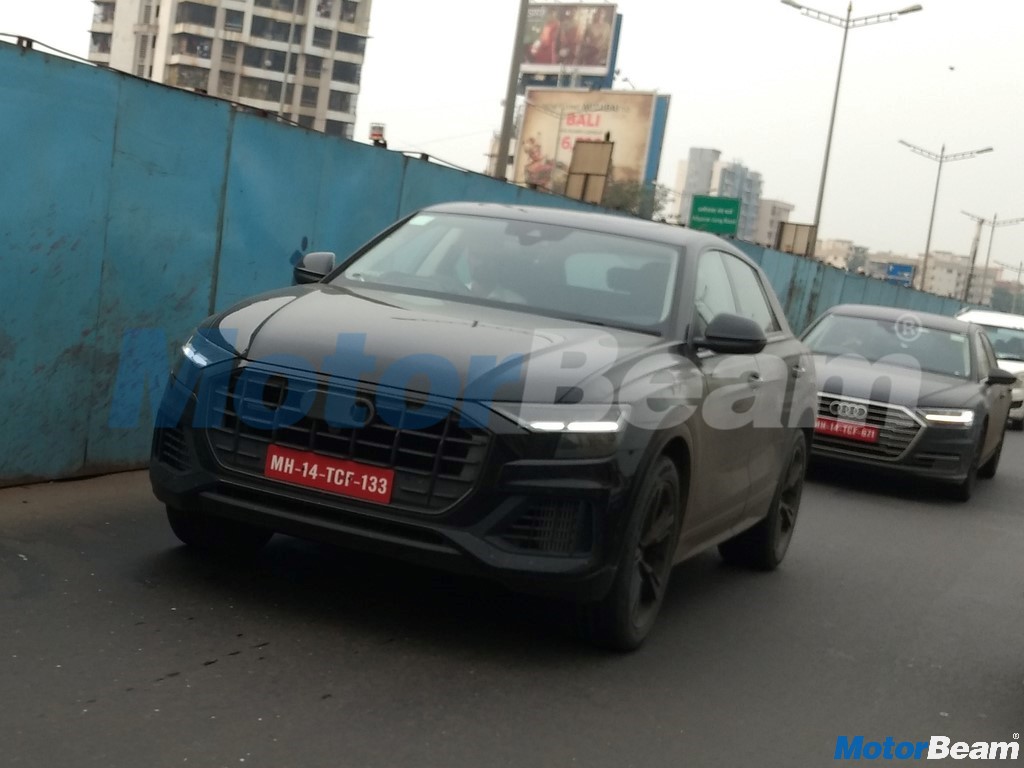 2018 Audi Q8 And A8 Spied In India