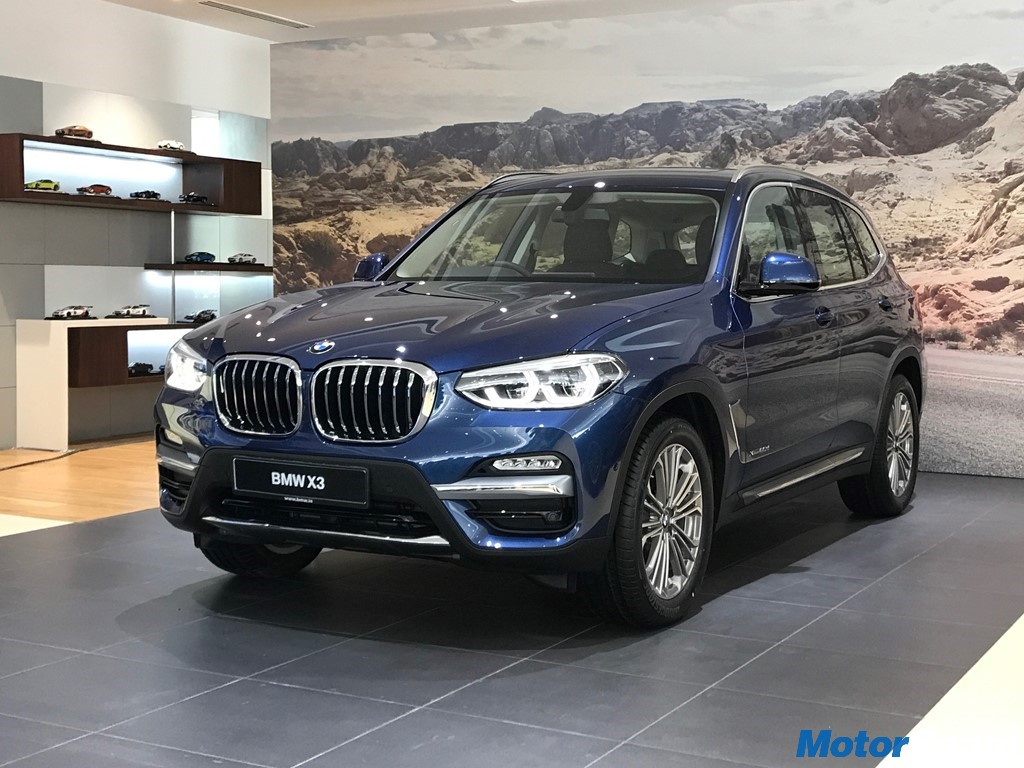 2018 BMW X3 Front