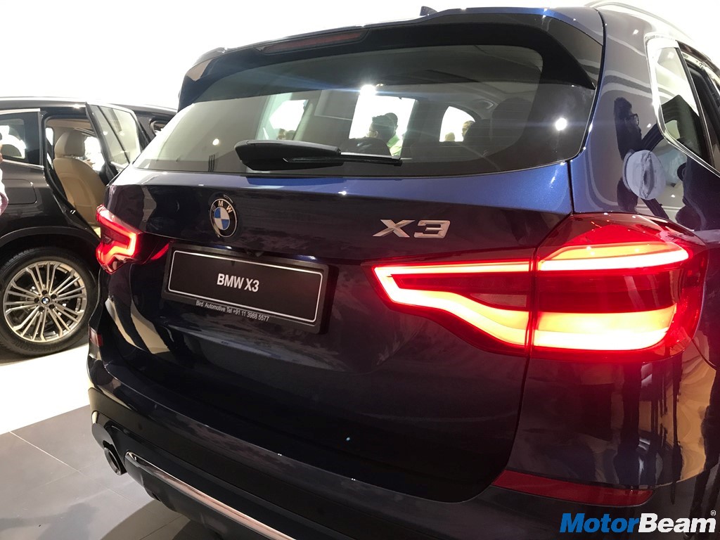 2018 BMW X3 Rear