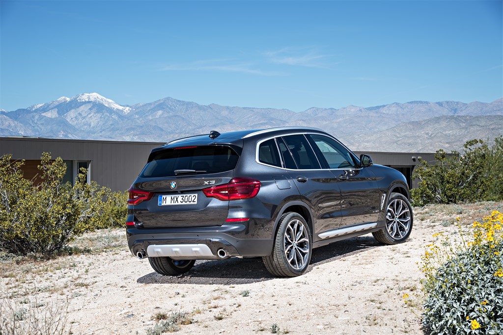 2018 BMW X3 Rear