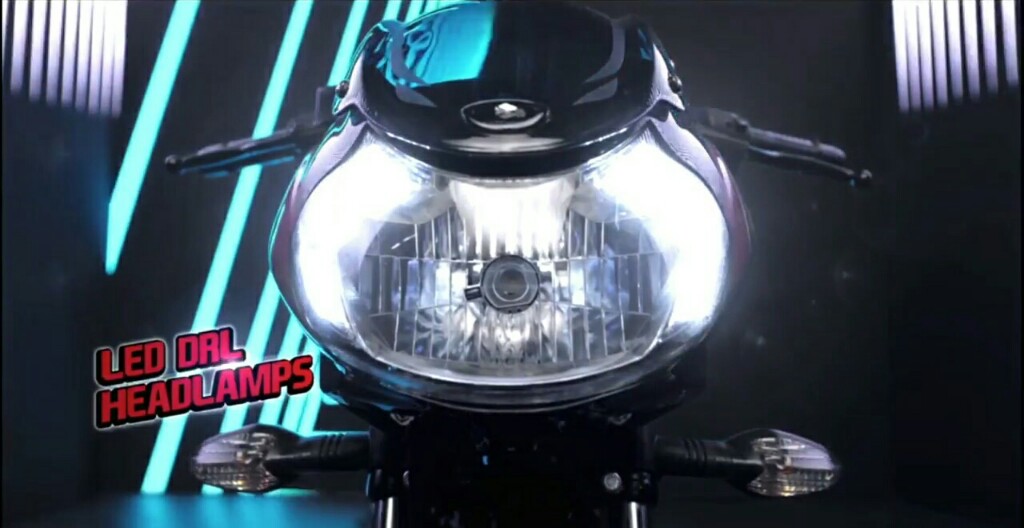 2018 Bajaj Discover Headlamp LED DRL