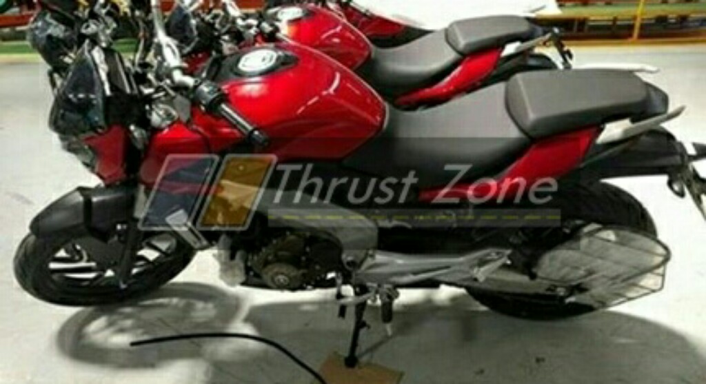 2018 Bajaj Dominar 400 Spied In Red