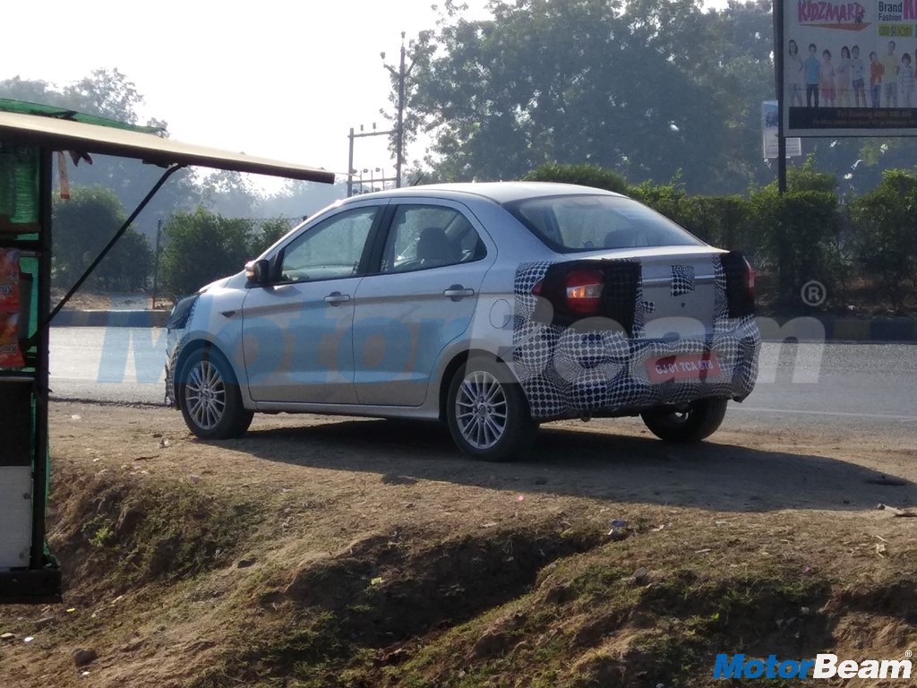 2018 Ford Aspire Spied