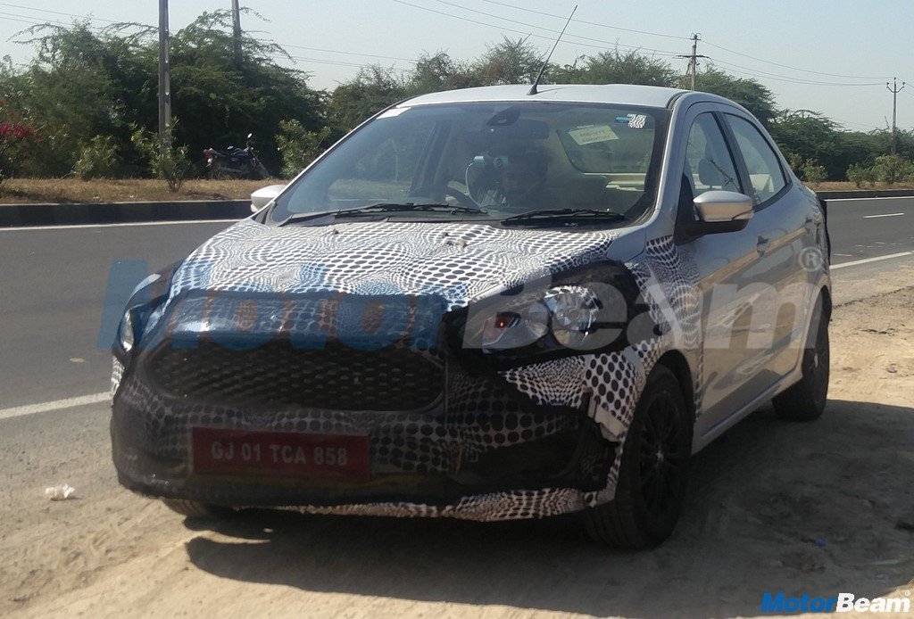 2018 Ford Aspire Spied