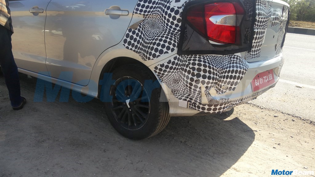 2018 Ford Aspire Spotted