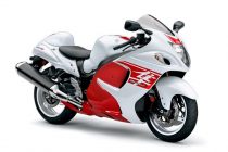 2018 Hayabusa White And Red Front