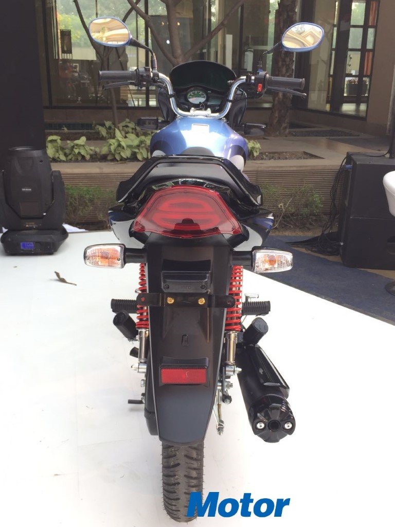 2018 Hero Passion Pro Rear Profile