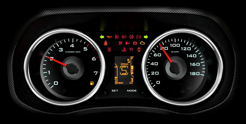 2018 Mahindra TUV300 Plus Instrument Console
