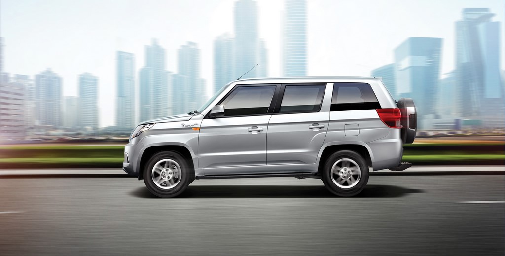 2018 Mahindra TUV300 Plus Side Profile