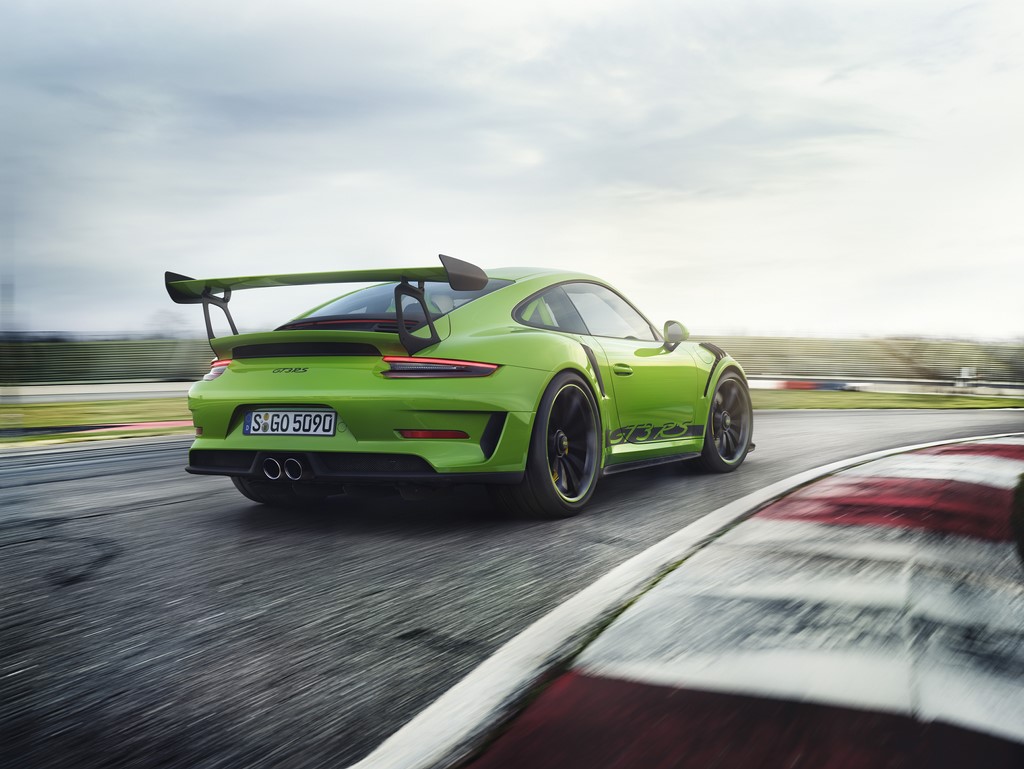 2018 Porsche 911 GT3 RS Side And Rear