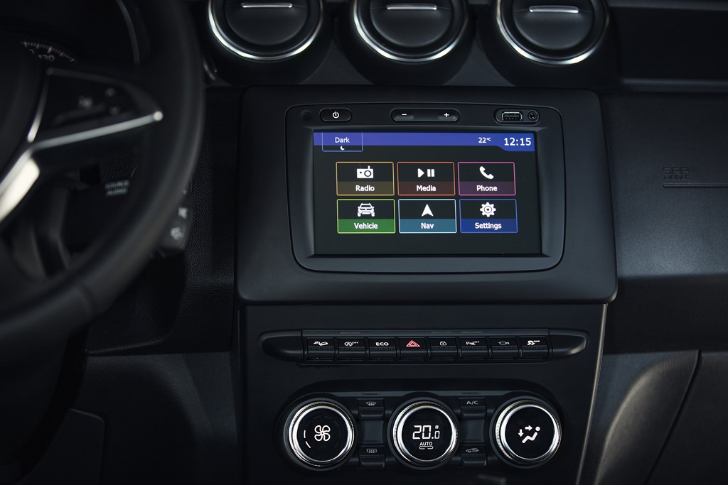 2018 Dacia Duster’s multimedia/infotainment systems revealed