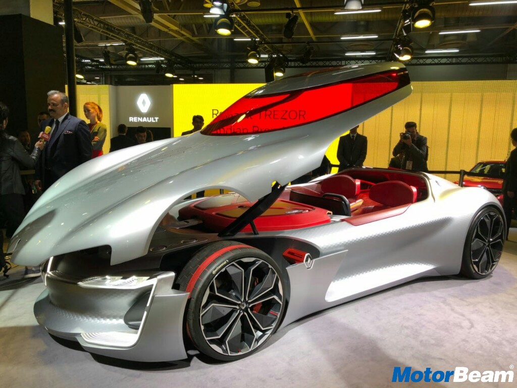 Renault Trezor Concept Showcased At 18 Auto Expo Motorbeam