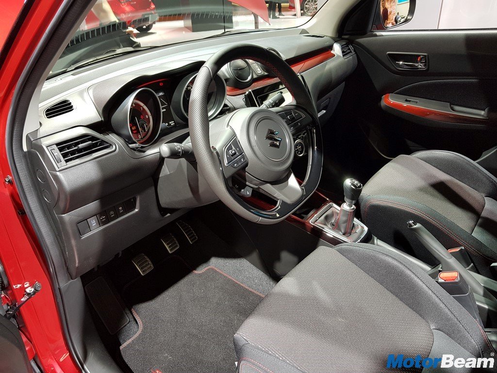 2018 Suzuki Swift Sport Interior