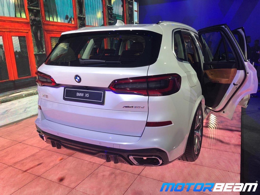 2019 BMW X5 Rear Profile