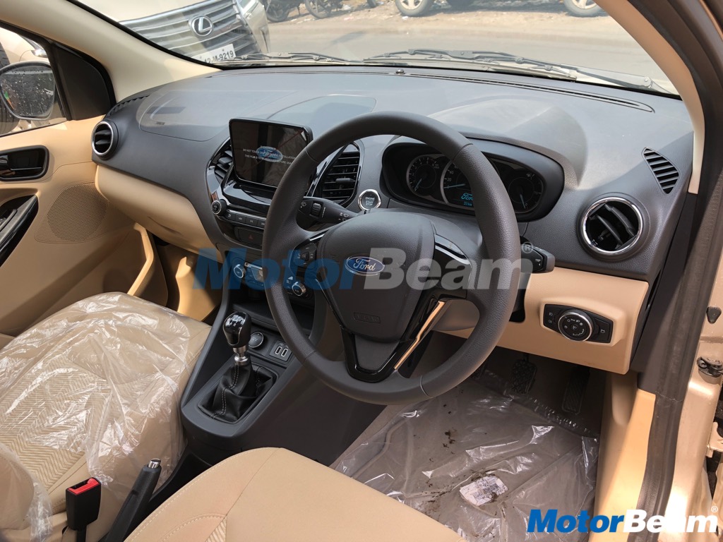 Ford Aspire Facelift Spied Ahead Of October 4 Launch Motorbeam