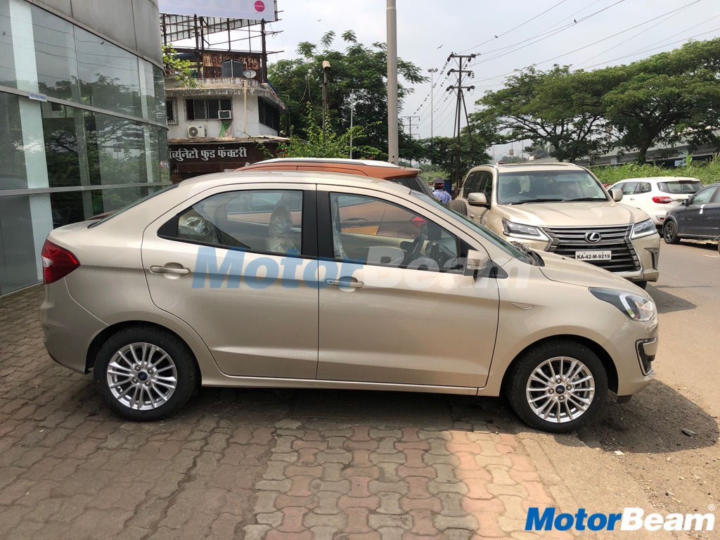 2019 Ford Aspire Side Profile