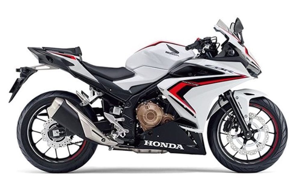 2019 Honda CBR400R White