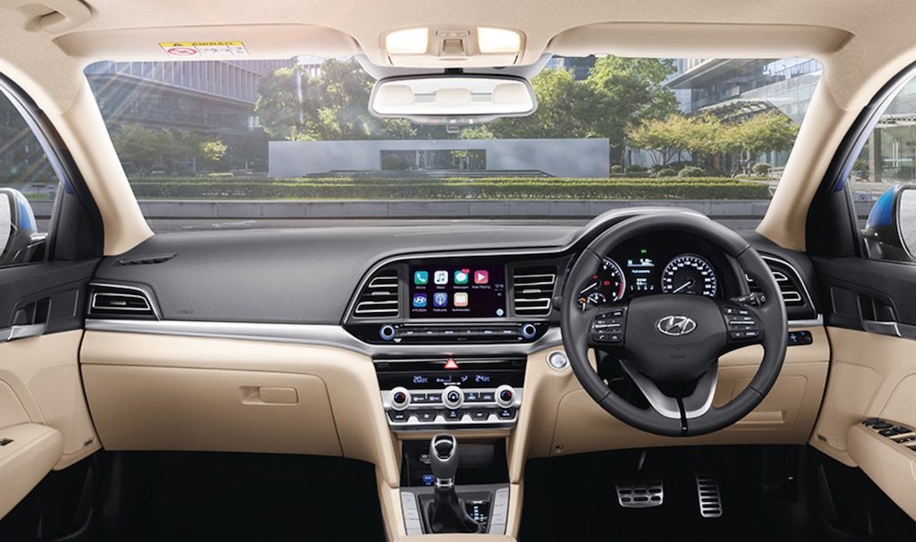 2019 Hyundai Elantra Dashboard