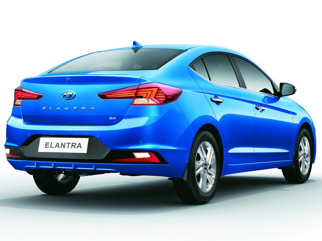 2019 Hyundai Elantra Facelift Rear