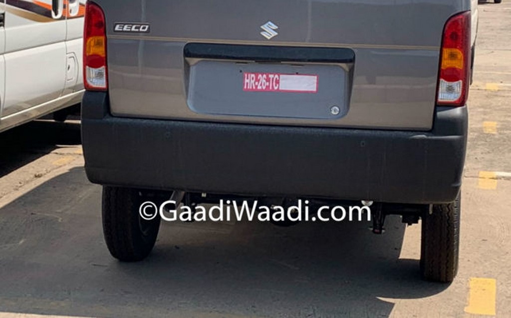 2019 Maruti Eeco Rear