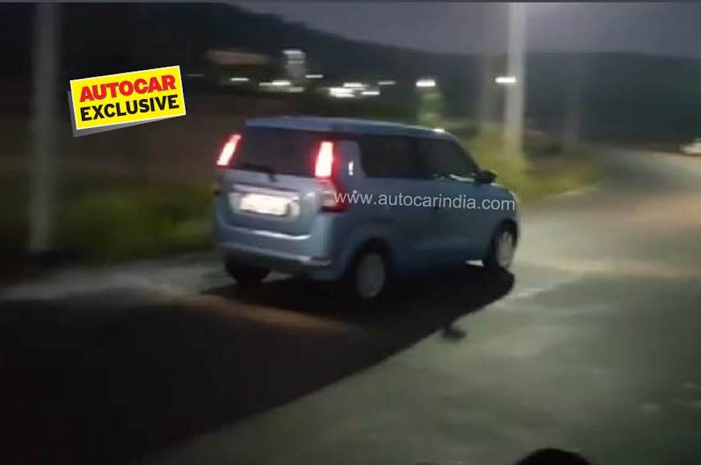 2019 Maruti Suzuki Wagon R leaked Rear