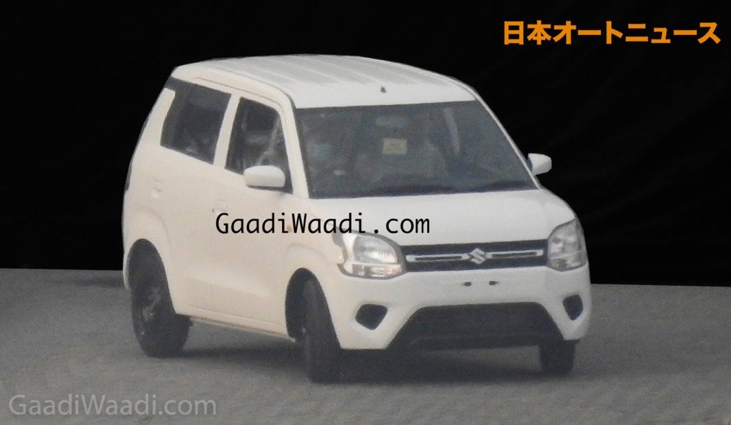 2019 Maruti Wagon R Spied