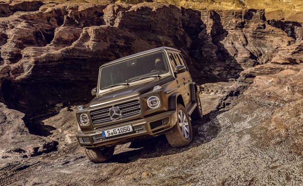 2019 Mercedes G-Class Front
