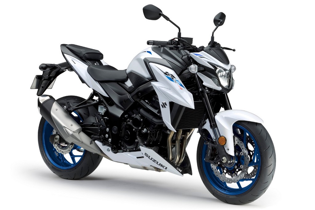 2019 Suzuki GSX-S750 Pearl Glacier White