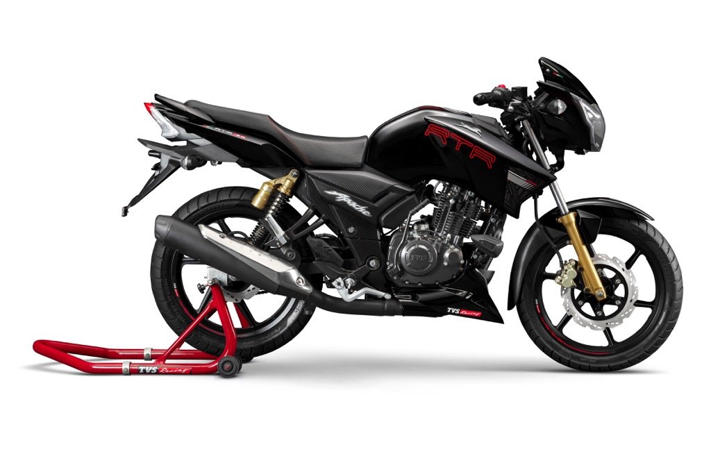 2019 TVS Apache RTR 180 Side