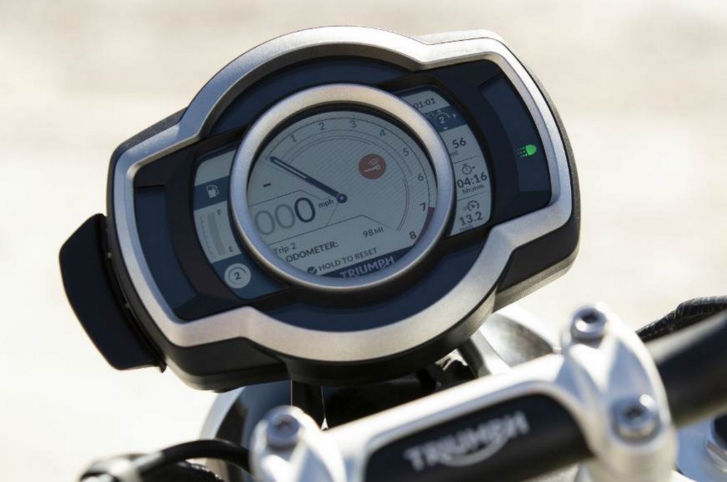 2019 Triumph Scrambler 1200-Console