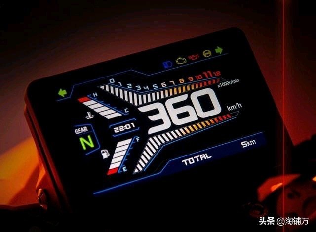 2020 Benelli TNT 600i Instrument Cluster