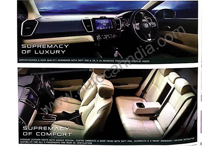 2020 Honda City Interior Leaked