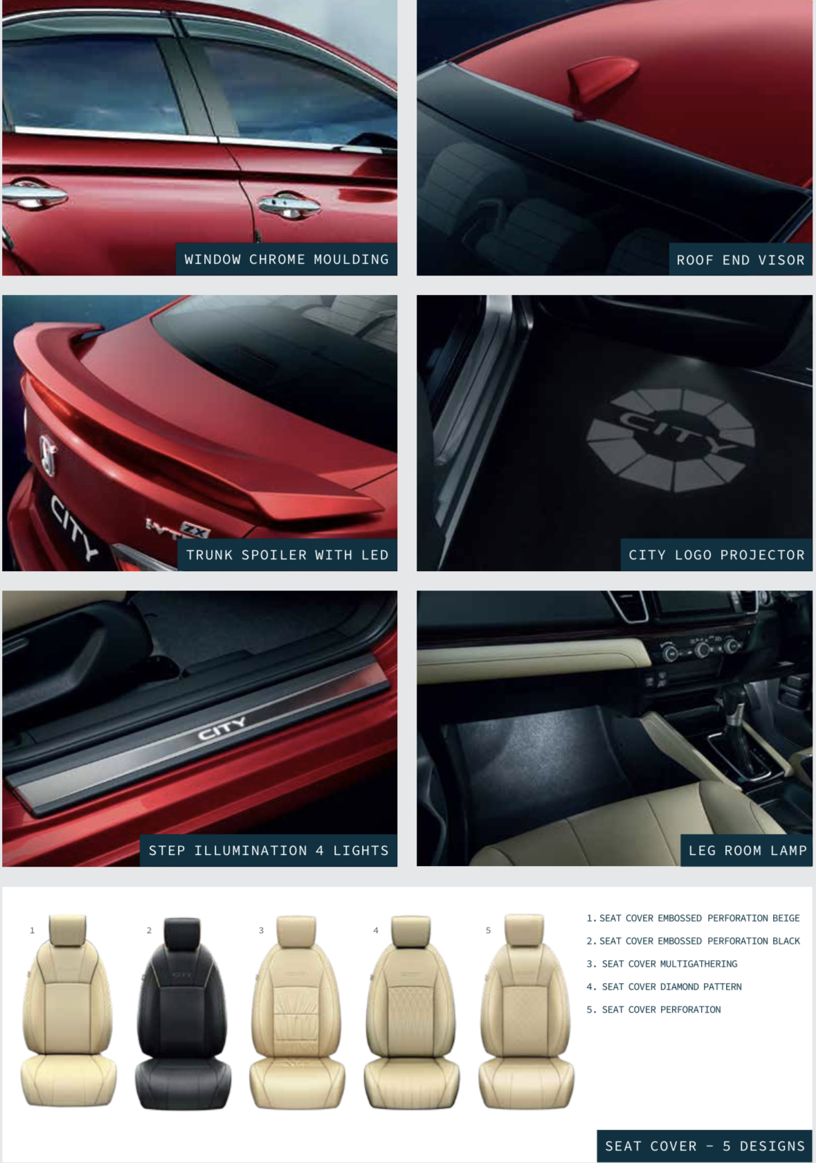 2020 Honda City Seat Covers